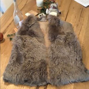 Brora Longhaired Sheepskin Gilet (Vest)